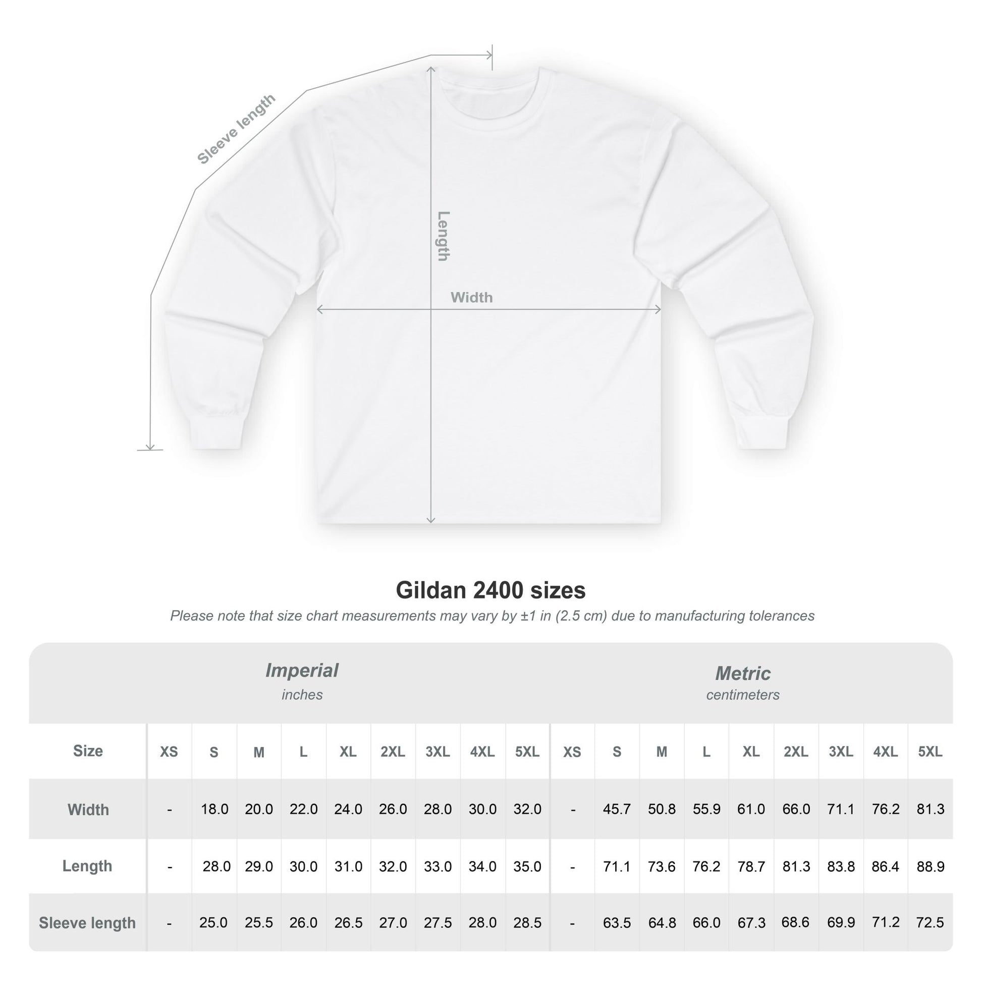 Manageable Anarchy long sleeve shirt in white, detail of print